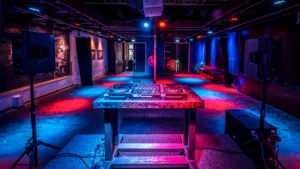 Sfeer verlichting, geluid en video Scheltema 2